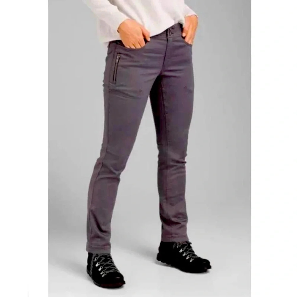 Prana Gray Straight Leg Pants